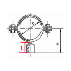Clips Blue Insert M10 Boss