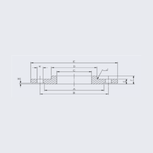 Flange ASA150 RFSO